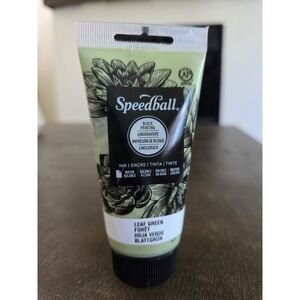 Speedball Block Printing Ink Leaf Green 2.5oz 003561